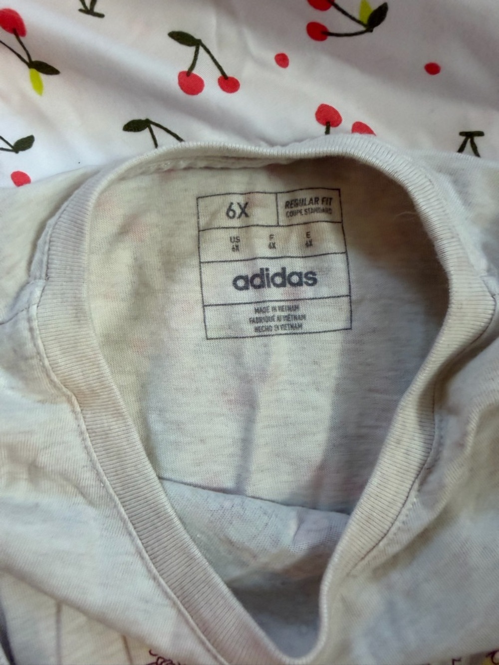 adidas Maroon Kids Sweatpants with White Three-Stripes - Picture 3 of 4